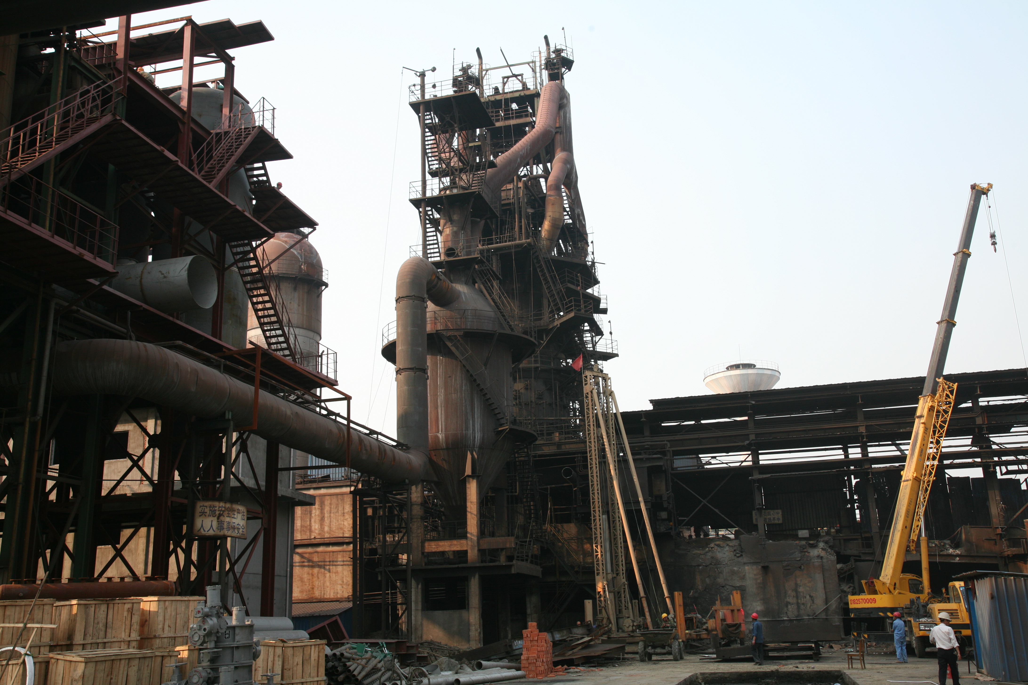 中天钢铁集团有限公司提前拆除落后高炉